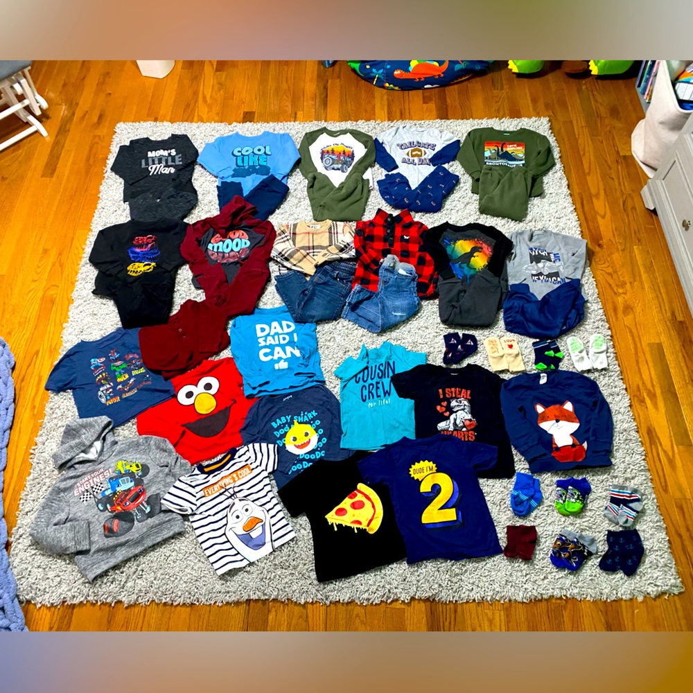 COPY - THIRTY THREE ITMES- Lot of Toddler Boy’s 3T